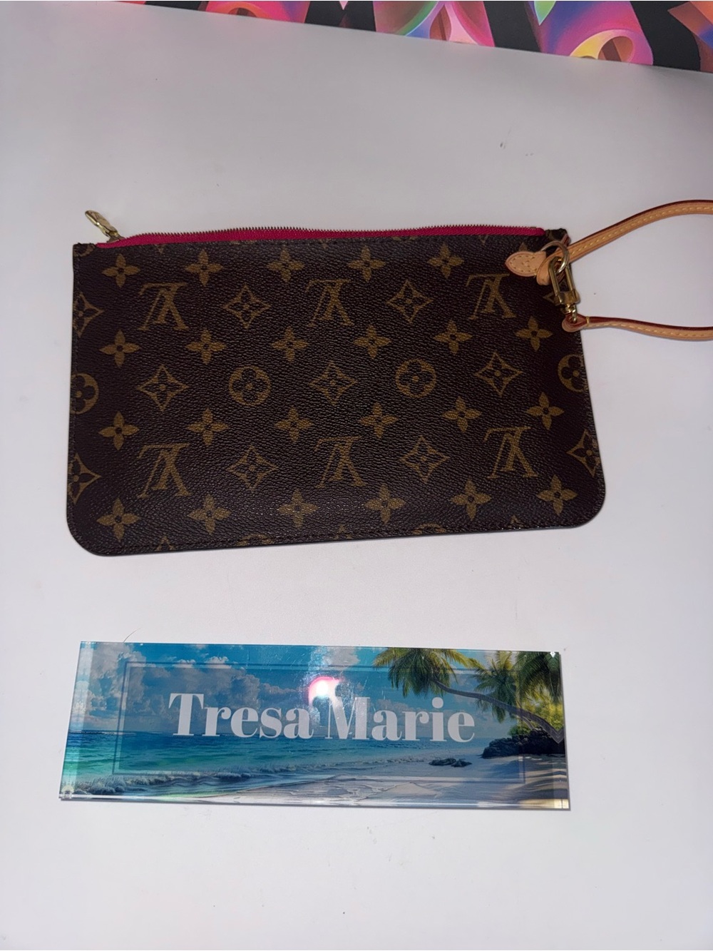 Louis Vuitton neverfull pouch